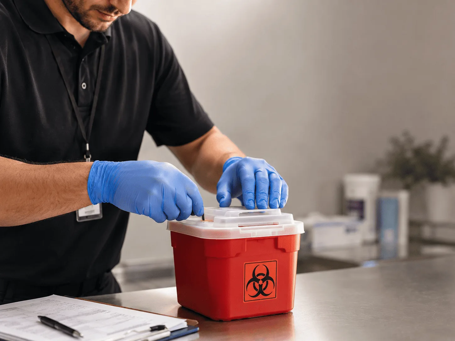 Why choose Sharps Waste Disposal in National City, MI